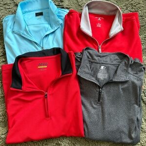 Mens 1/4 Zip Pullover Bundle